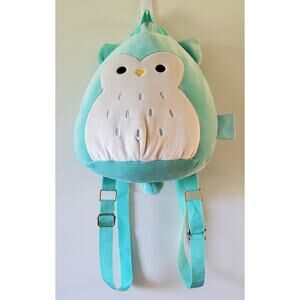 Bioworld Squishmallows 3D Winston the Owl 10” Plush Backpack Bag